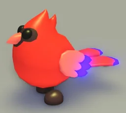 Mega Neon Red Cardinal in game