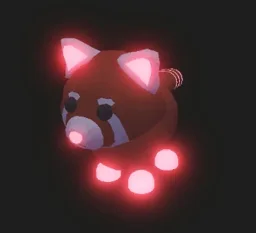 Mega Neon Red Panda in game