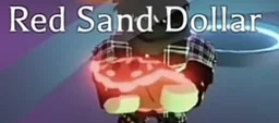 Mega Neon Red Sand Dollar in game