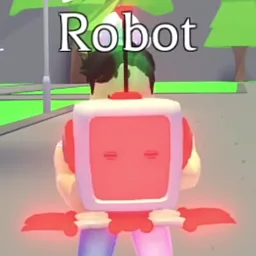 Mega Neon Robot in game