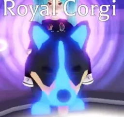 Royal Corgi Mega Neon en el juego