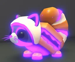 Mega Neon S'mores Raccoon in game