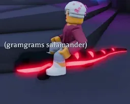 Mega Neon Salamander in game