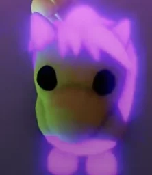 Shetland Pony Light Brown Mega Neon di game