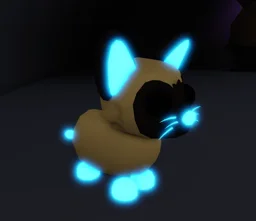Mega Neon Siamese Cat in game