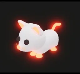 Mega Neon Snow Cat in game