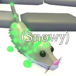 Mega Neon Snow Leopard in game