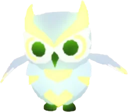 Mega Neon Snow Owl in game