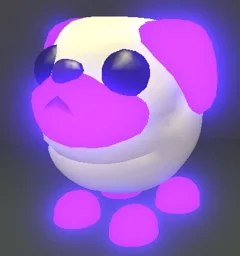 Snowball Pug Mega Neon en el juego