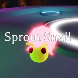 Mega Neon Sprout Snail in game