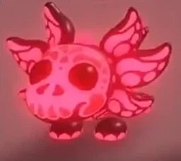 Sugar Axolotl Mega Neon no jogo