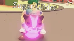 Mega Neon Sugar Glider in game