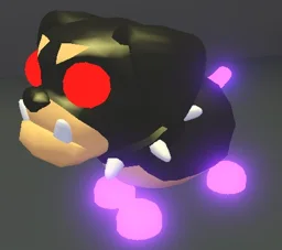 Mega Neon The Black Dog in game