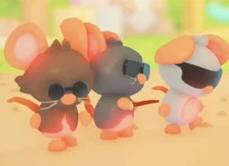 Three Blind Mice Mega Neon en el juego