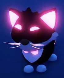 Mega Neon Tuxedo Cat in game