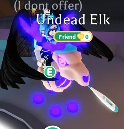 Undead Elk Mega Neon en el juego