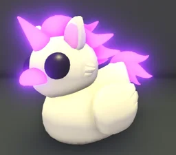 Mega Neon Unicorn Ducky in game
