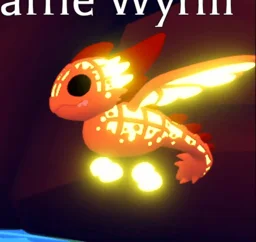 Mega Neon Waffle Wyrm in game