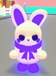 Mega Neon White Choccybunny in game