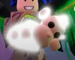 Neon Albino Monkey in game