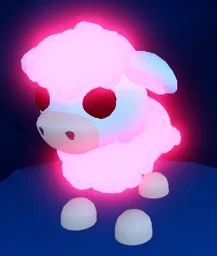 Neon Angus Cow in game