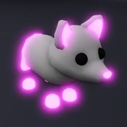 Neon Arctic Fox in game