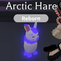 Neon Arctic Hare in game