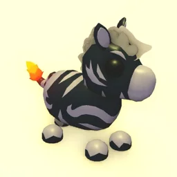 Neon Ash Zebra in game