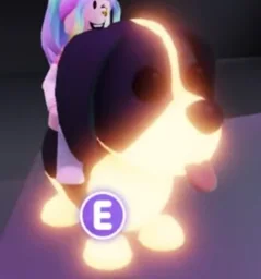 Neon Black Springer Spaniel in game