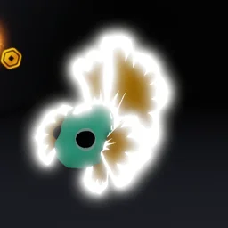 Neon Blue Betta Fish in game