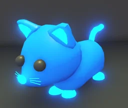 Blue Cat Neon di game