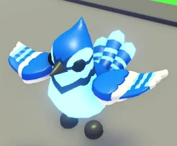 Neon Blue Jay (Pet) in game