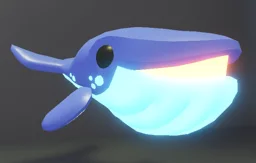 Blue Whale Neon di game