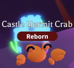 Neon Castle Hermit Crab in game