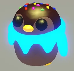 Choco Penguin Neon en el juego