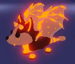 Neon Chocolate Chip Bat Dragon in game