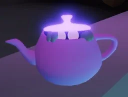 Neon Classic Teapot in game