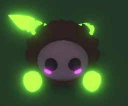 Neon Coconut Friend in game
