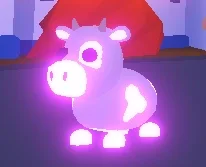 Neon Cow in game