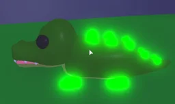 Crocodile Neon en el juego