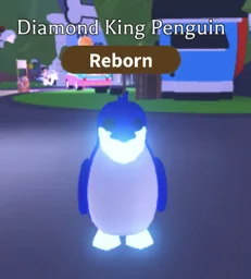 Neon Diamond King Penguin in game