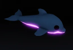 Dolphin Neon en el juego