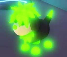 Neon English Sheepdog in game
