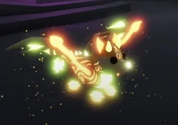 Fairy Bat Dragon Neon no jogo