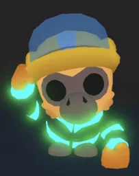 Neon Firefighter Gibbon in game
