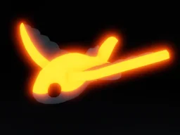 Neon Flying Fish in game