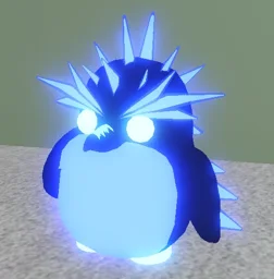 Neon Frozen Penguin in game