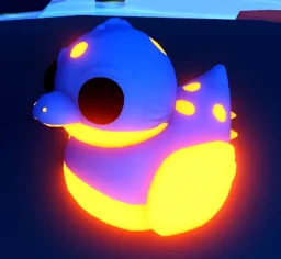Gecko Ducky Neon en el juego