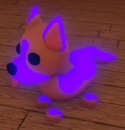 Neon German Shepherd in game