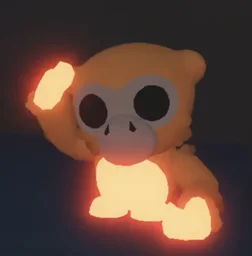 Neon Gibbon in game